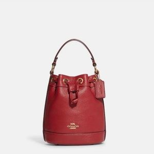 COACH Dempsey Drawstring Bucket Bag 15